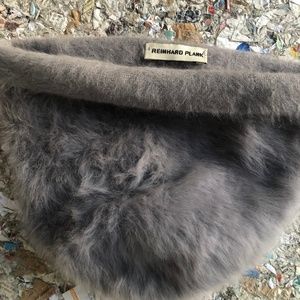Reinhard Plank Rabbit Fur Beanie - Gray (grey)